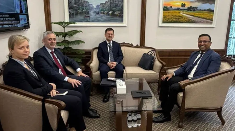 হুমায়ুন কবিরের সঙ্গে ইইউ প্রতিনিধির সাক্ষাৎ, সম্পর্ক আরও জোরদারের আগ্রহ