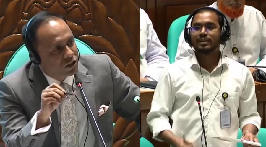 এটা শাহবাগ নয়, জাতীয় সংসদ: হান্নান মাসুদকে ডেপুটি স্পিকারের কড়া বার্তা