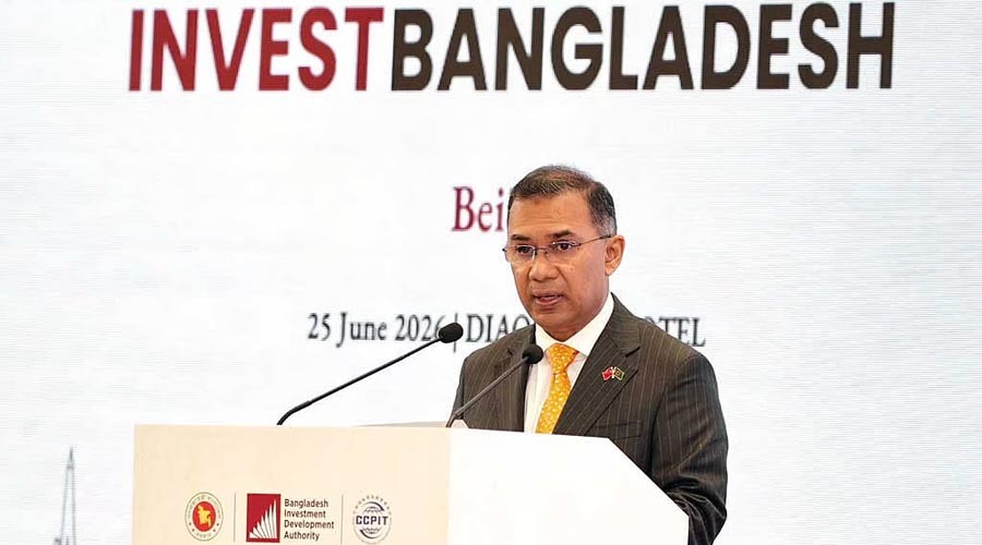 বাংলাদেশ ‘ব্যবসার জন্য উন্মুক্ত’ চীনা বিনিয়োগকারীদের বললেন তারেক রহমান