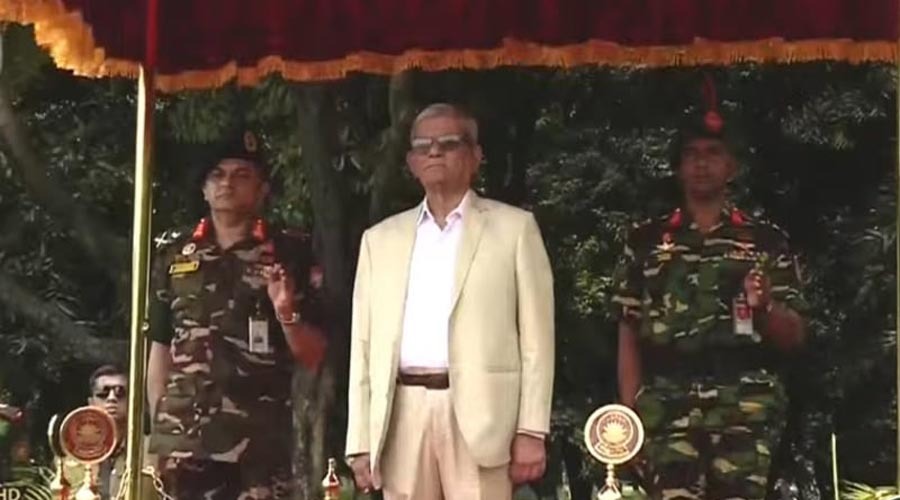 বঙ্গভবনে উঠলেন রাষ্ট্রপতি মির্জা ফখরুল, দেওয়া হলো গার্ড অব অনার