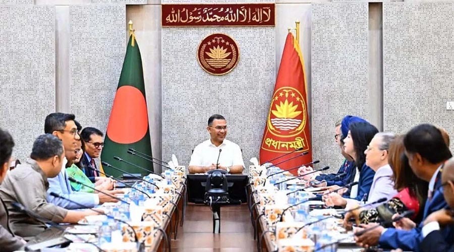 প্রধানমন্ত্রীর সঙ্গে ইউএস-বাংলাদেশ বিজনেস কাউন্সিলের প্রতিনিধি দলের বৈঠক