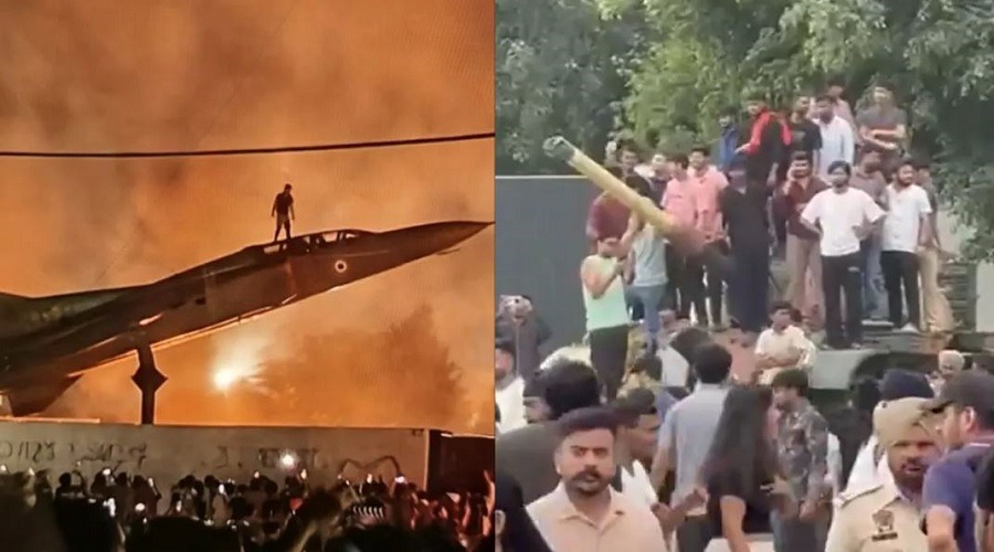 ভয়াবহ বিক্ষোভ ছড়িয়ে পড়েছে ভারতের পাঞ্জাব প্রদেশে