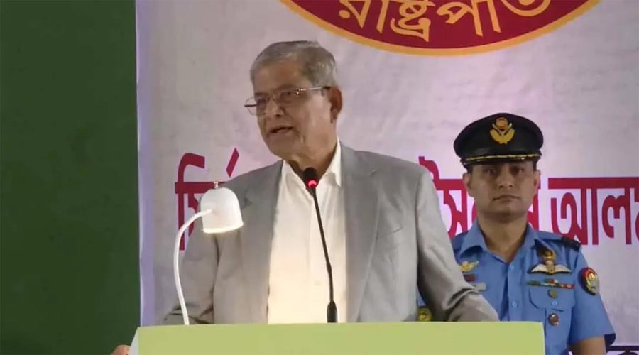 গণতন্ত্র রক্ষাই এখন সবচেয়ে বড় দায়িত্ব, সিলেটে রাষ্ট্রপতি