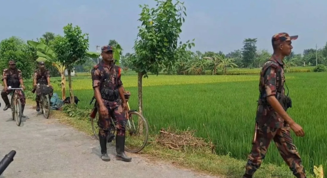 জয়পুরহাটে বিজিবি ও স্থানীয়দের প্রতিরোধে বিএসএফের পুশ-ইনের চেষ্টা ব্যর্থ