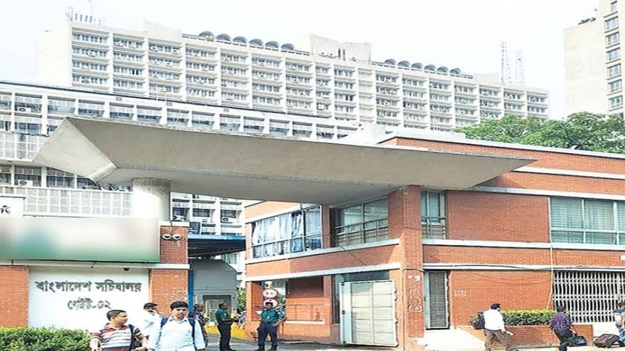 সচিবালয়কে সরিয়ে নেওয়া হচ্ছে আগারগাঁওয়ে