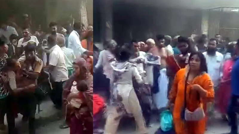 রংপুর মেডিকেলে শর্টসার্কিট থেকে আগুন, নামতে গিয়ে শিশুসহ আহত ৪০