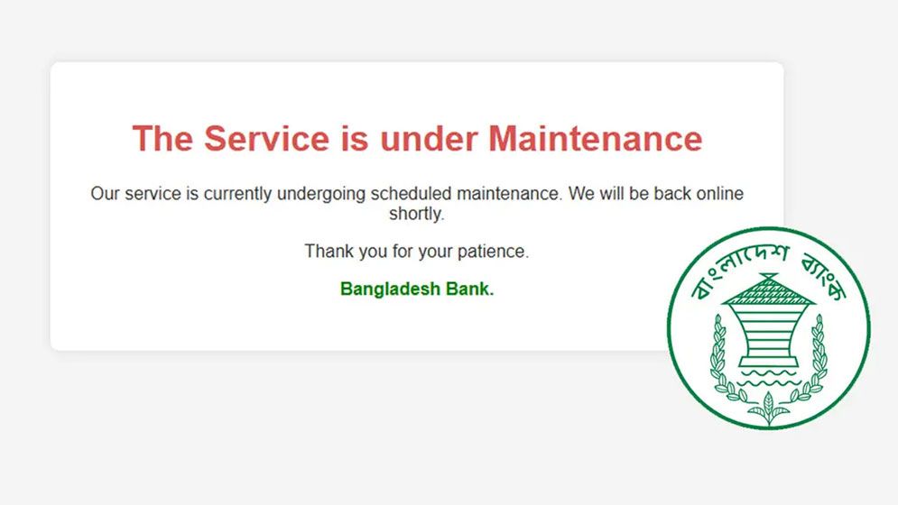 সাইবার হামলার বৈশ্বিক ঝুঁকি: সতর্কতামূলক পদক্ষেপে বন্ধ বাংলাদেশ ব্যাংকের ওয়েবসাইট
