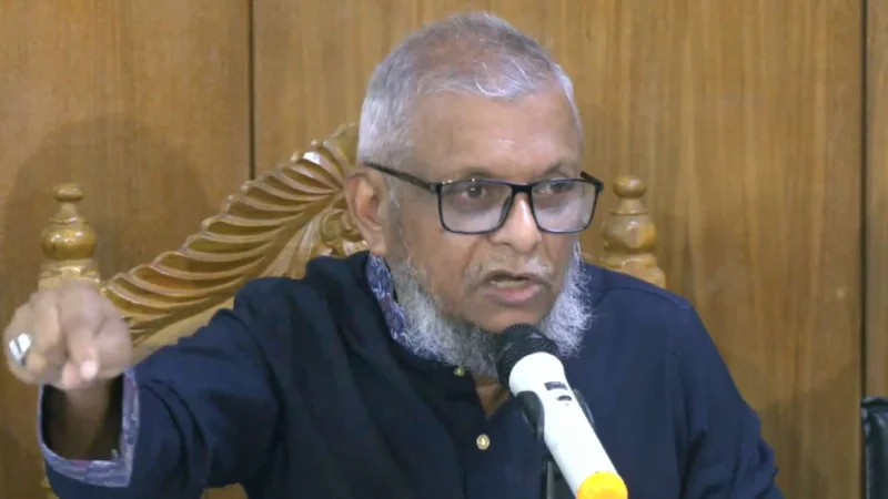 শ্রমিক আন্দোলনের আড়ালে রাজনৈতিক অস্থিতিশীলতা সৃষ্টির অভিযোগ শ্রমমন্ত্রীর